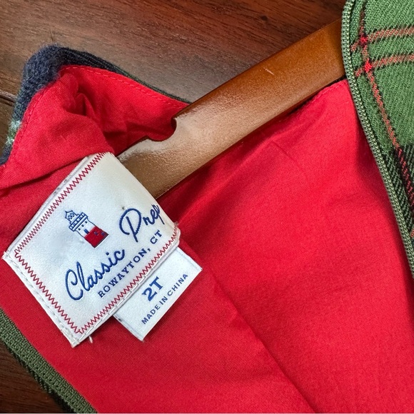 Classic Prep | Cameron Drop Waist Dress in Lochaber Tartan - Picture 6 of 6